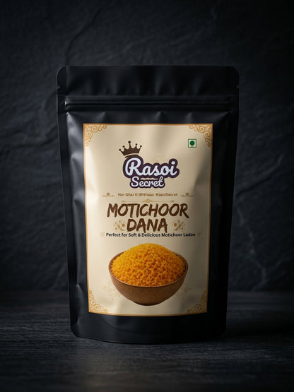 RasoiSecret Premium Motichoor Dana – Ready for Authentic Motichoor Ladoos